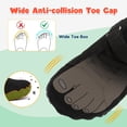 thumbnail image 4 of Barerun Kids Boy Girls Shoes Anti Slip Sneakers , Wide Rubber Sole Closed Toe, 11.5 Little Kid, 4 of 8