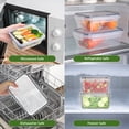thumbnail image 5 of 50 Pcs Food Storage Containers with Lids, Plastic Containers Kitchen Organizers and Storage(24 Containers + 24 Lids), 5 of 8