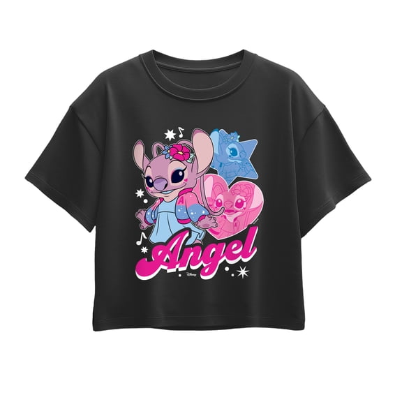 Lilo & Stitch - Angel Popstar - Youth Girls Boxy T-Shirt