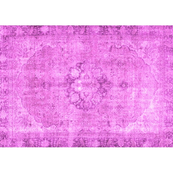 Ahgly Company Indoor Rectangle Persian Pink Traditional Area Rugs, 2' x 3'