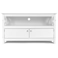 thumbnail image 1 of Costway Mueble para TV hasta 112 cm Centro Diversión con Repisa y 2 Puertas Consola para Salón y Dormitorio 112 x 40 x 61 cm, 1 of 8