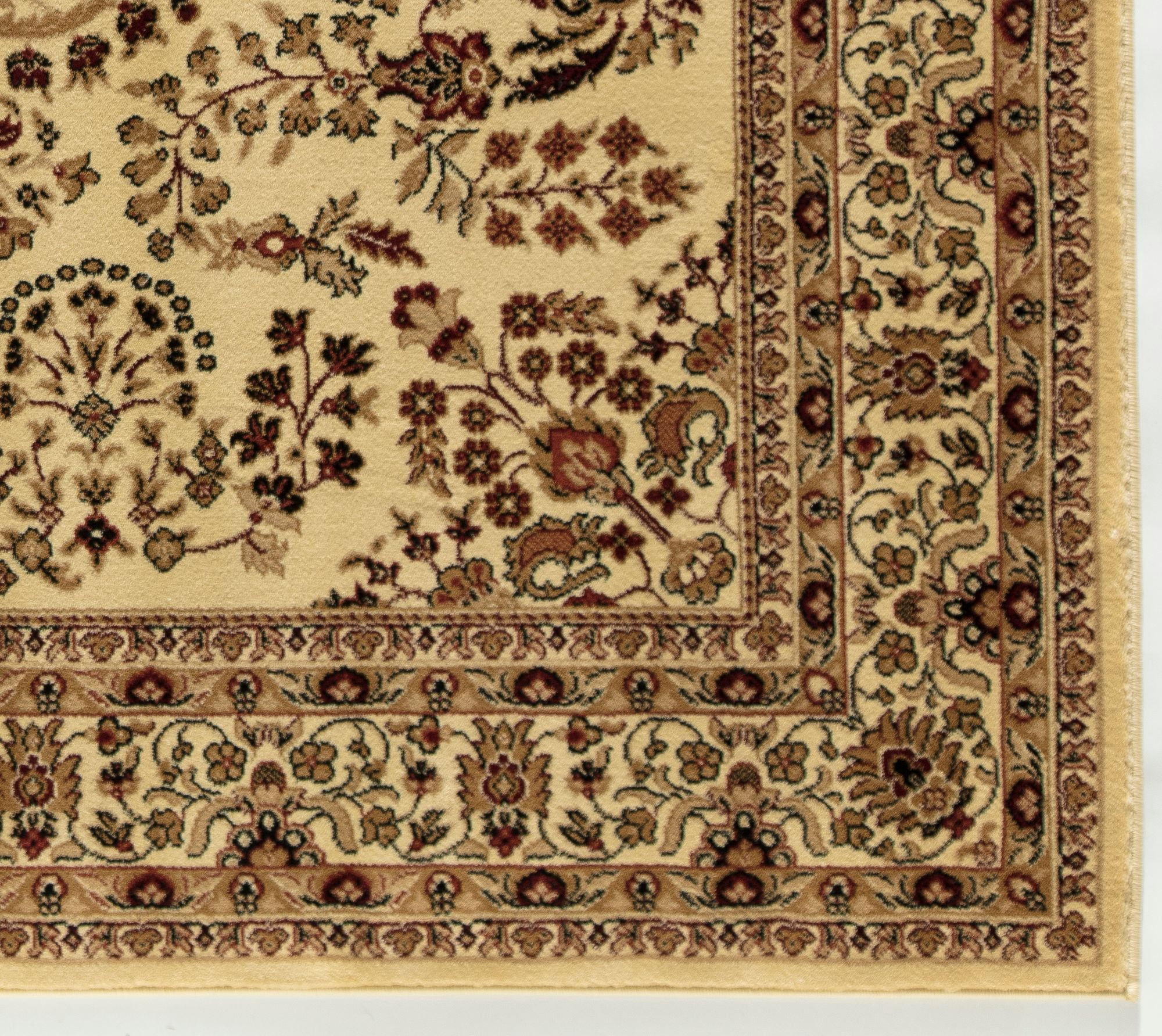Rugs America Vista 2251-CRM Lilihan Cream Oriental Traditional Beige Area Rug, 9'10"x13'2"