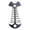Black, variant on Yammee Deck Planks Board Tent Stakes Spring Anchors Fishbone Guyline Cord Adjuster