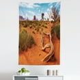 thumbnail image 1 of Landscape Tapestry, Canyon Life Tribal Park Desert Monument Valley Scenery Cloudy Sky and Redrocks, Fabric Wall Hanging Decor for Bedroom Living Room Dorm, 5 Sizes, Multicolor, by Ambesonne, 1 of 1