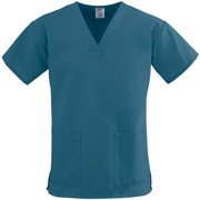 Unisex ComfortEase Ladies V-Neck Two-Pocket Scrub Top