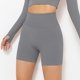 thumbnail image 4 of Gibobby Pantalones De Casuales Para Mujer Mallas deportivas de verano para mujer, pantalones cortos de Fitness sin costuras, mallas de Yoga, pantalones de Yoga de alta elastic(Gris, L), 4 of 5