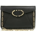 thumbnail image 1 of Pre-Owned Valentino Garavani Chain Shoulder Leather Black Bag 1403Valentino (Good), 1 of 8