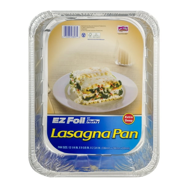 Hefty Ez Foil Lasagna Pan