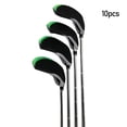 thumbnail image 3 of DYNWAVECA 10x Waterproof Golf Iron Headcovers Set, Golf Club Head Cover Protection, Viewable Window, Fits All Brands, Golf Accessories , Green, 3 of 9