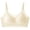 Beige, variant on Women's Bras Lightweight Seamless No Wire T-Shirt Bra Flat Seam Design Invisible Under Thin Shirts M-3XL
