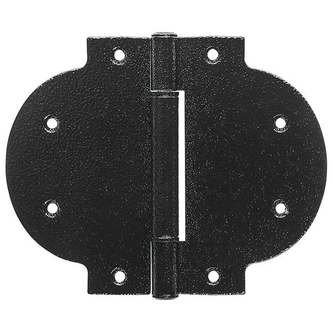 Arched Heavy T & Gate Hinges, Black
