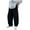 A11 Black, variant on TrendOFT Boys Baggy Wide Leg Sweatpants Solid Straight Leg Casual Pants Athletic Track Sweat Pants with Pocket Black 8-9 Years