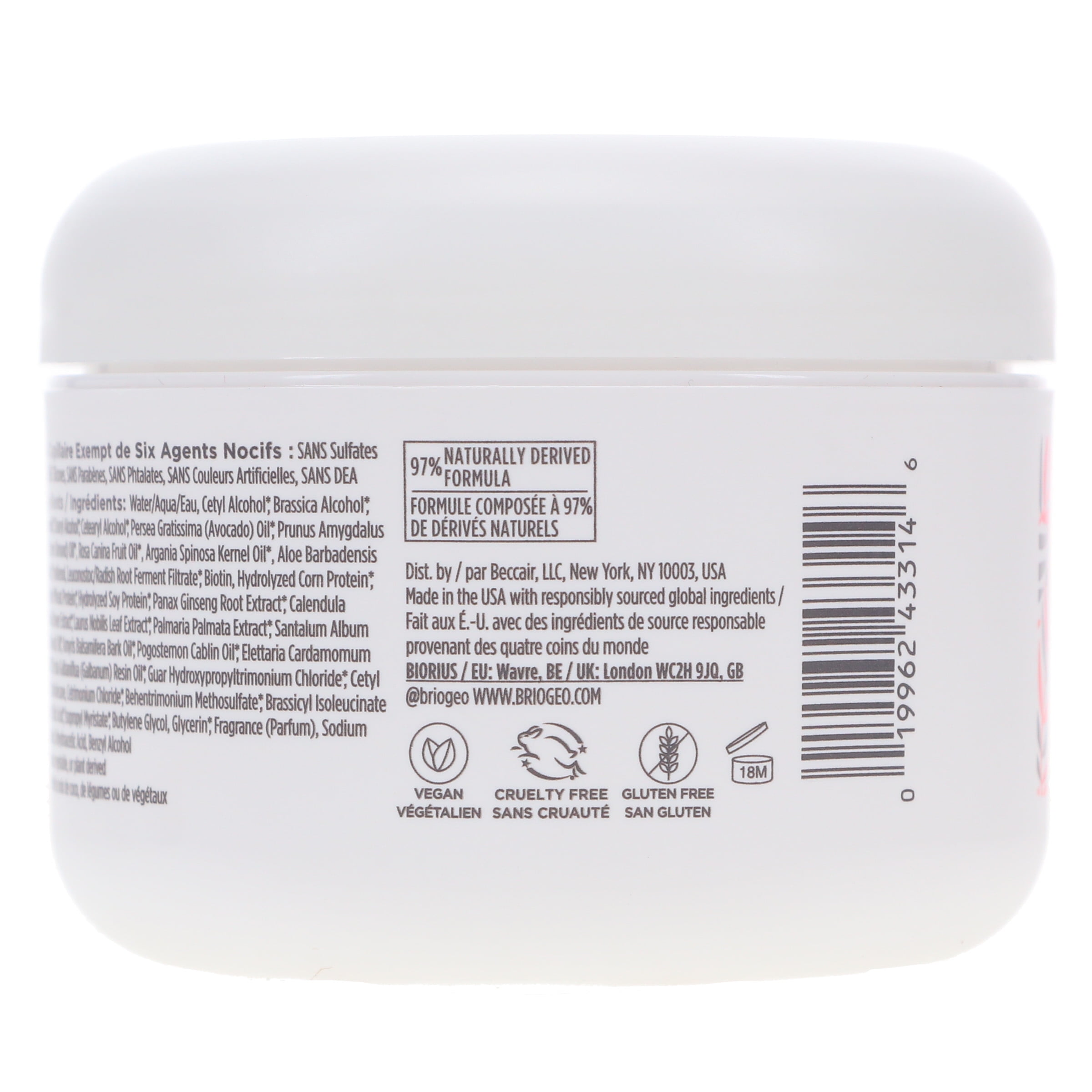 Briogeo Don't Despair, Repair! Deep Conditioning Mask 8 oz