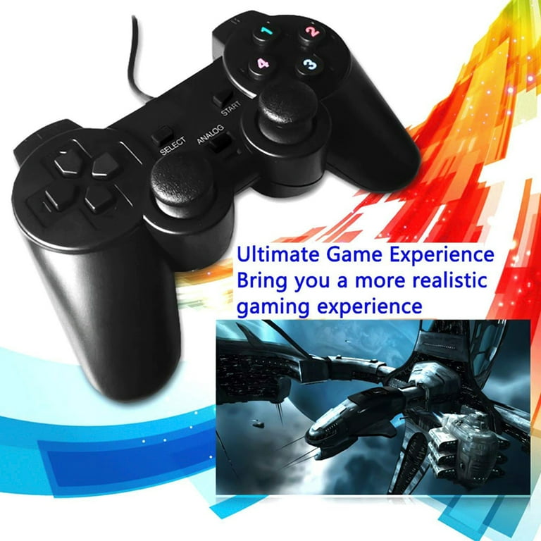 USB Wired Gaming Controller, Autmor PC Game Controller Joystick