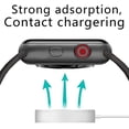 thumbnail image 3 of para Apple Watch Cargador Cable de carga magnética Versión de actualización iWatch Cargador USB inalámbrico para Apple Watch Series SE/6/5/4/3/2/1 y iPhone 13/12/11/Pro/Max/XR/XS /XS Max/X - 3.3 pies JAMW Sencillez, 3 of 5