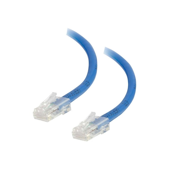 C2G 1ft Cat5e Ethernet CAT 5e 1 ft Non Câble de Raccordement Réseau Blindé - Bleu - Câble de Raccordement - RJ-45 (M) à RJ-45 (M) - - UTP - - Bleu