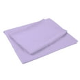 thumbnail image 5 of The Great American Store 600 TC 100% Cotton Solid Fitted Sheet(With 21" Extra Deep Pocket) - Short Queen (Lavender), 5 of 5