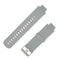 thumbnail image 3 of Smartwatch Band Silicone Watch Strap Smartwatch Strap Wrist Watch Strap Smartwatch Replacement Band Silicone Watch Wrist Strap Single Color For  Verge 3Gray, 3 of 8