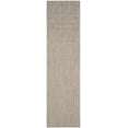thumbnail image 2 of Safavieh Courtyard Finnian Solid Indoor/Outdoor Runner Rug, Beige/Brown, 2'3" x 14', 2 of 13