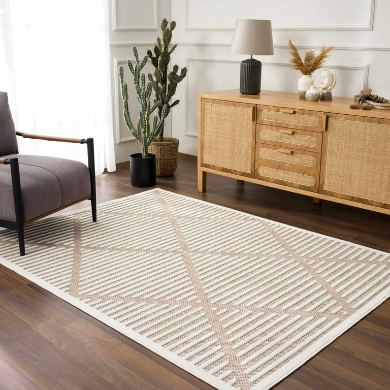 Anah Black Outdoor Rug