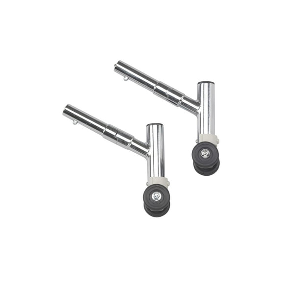 Drive Medical Wheeled Anti Tippers, 1 Pair