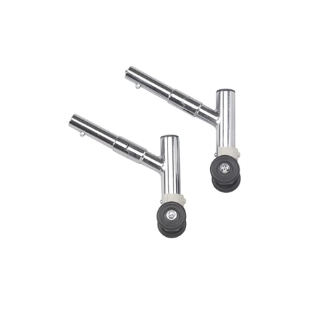 Drive Medical Wheeled Anti Tippers, 1 Pair