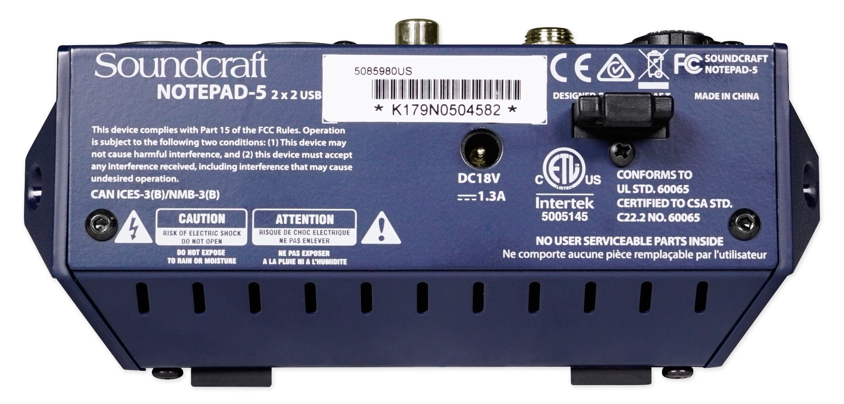 Amazon.com: Soundcraft Notepad-8FX Professional USB Audio