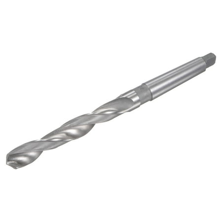 

Uxcell 18mm High-speed Steel Twist Drill Bit with MT2 Morse Taper Shank 220mm Overall Length