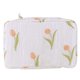 thumbnail image 4 of Bolso de aseo de algodón Bolso de maquillaje de viaje de gran capacidad con cremallera para mujeres y niñas, 4 of 8