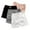 White,Black,Gray,Pink, variant on 3-12 Years Girl's Solid Color Frill Trim Boyshort Underwear Safety Dress Panties 4 Pack