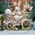thumbnail image 5 of SLYNSHome Easter Decoration Spring Bunny Ornament 2D Acrylic Desktop Easter Eggs Rabbit Decor for Living Room Holiday Party Supplie, 5 of 6