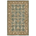 thumbnail image 5 of SAFAVIEH Anatolia Sophia Floral Wool Area Rug, Teal Blue/Taupe, 9'6" x 13'6", 5 of 10