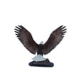 thumbnail image 2 of Nifao Perched eagle bronze statue – Home Decor Sculpture, 35"L x 21"W x 29"H, 2 of 10