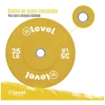 thumbnail image 3 of Disco OLIMPICO LEVEL FITNESS 35LBS, 3 of 4