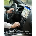 thumbnail image 4 of woleyi Car Adjustable Arm CD Slot Tablet Mount,for 4-13" Phones and Tablets, 4 of 7