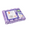 Purple_Hot#359, variant on Strong Trash Bags | 5 Rolls Colorful Clear Plastic Garbage Can Liners | Small Multicolor Leakproof Heavy Duty | Bathroom Home Office Kitchen Bin Bags | Tear-Resistant PE | 45cm x 50cm | 5 Packs