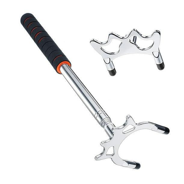 Qarigey Taco de billar Diseño telescópico Soporte de billar antideslizante ajustable Suministros deportivos Cues Bridge Pool Stick Disfraces de disfraces Horquilla alta y baja Qarigey AP011655-04