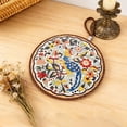 thumbnail image 4 of Vintage insulation pad heat-resistants sand pot antis scalding pad enamel pot pad ceramic dining table plates pad, 4 of 5