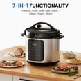 thumbnail image 4 of EDX 8 Quart Instant Pressure Cooker Electric 7-in-1 Multi-Function & Stainless Steel Pot, 4 of 8