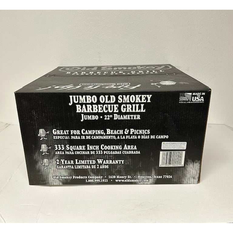 Old Smokey 22 Charcoal Grill
