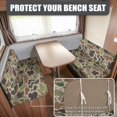 thumbnail image 5 of KUIFORTI Green Duck Camouflage RV Cushion Cover Set, Washable Anti-Slip Slipcovers, Premium Replacement Protector for Camper Dinette, Travel Trailer Booth and Car Bench Seats, 5 of 7