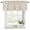 Beige Brown, variant on 2 Pack Black Morocco Valances for Windows Bedroom Living Room Window Treatments, Boho Vintage Quatrefoil Geometric Plaid Rod Pocket Valance Drapes Short Kitchen Curtains Over Sink 54"x18"