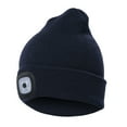 thumbnail image 2 of Sinhoon Unisex Winter LED Light Luminous Warm Knitted Hat Outdoor Camping Head Lamp Cap, 2 of 8