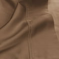 thumbnail image 3 of 400-Thread Count 100% Egyptian Cotton Lightweight Solid Sheet Set with Deep Pockets Taupe / Full, 3 of 5