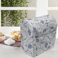thumbnail image 3 of Botanical Stand Mixer Cover, Spring Theme Flowers Pattern Colorful Butterflies Silhouette Repetition, Kitchen Appliance Organizer Bag Cover with Pockets, 5 Quarts, Off White Multicolor, by Ambesonne, 3 of 4
