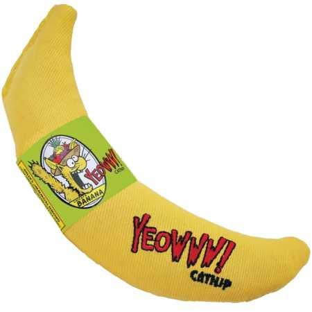 Yeowww Catnip Toy, Yellow Banana - Walmart.com - Walmart.com