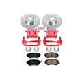 thumbnail image 2 of Power Stop Front Z23 Evolution Brake Pad and Rotor Kit with Red Powder Coated Calipers KC1124, 2 of 2