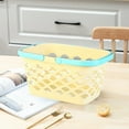 thumbnail image 6 of Yonrjhukm Portable Storage Basket for Household Clutter, Bathroom Organizer, Mesh Design Hand Basket, Eco-Friendly Plastic Shopping Tote, Lightweight and Convenient Carrying Solution, 6 of 6
