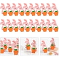 thumbnail image 5 of 10 Pack Easter Bunny Carrot Treat Boxes, 3D Rabbit Candy Favor Boxes for Cookies Chocolate Easter Egg Hunt Spring Party Gift Box Decoration, 5.91x0.54 Inch, 5 of 9