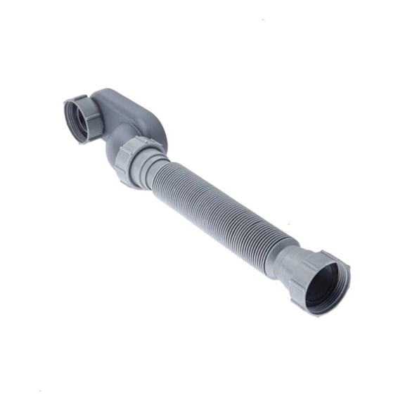 Necvior Bathtub Drain Pipe with Flexible Trap Shower Drain Pipe ABS Drain Pipe for Easy Installation In Kitchens & Bathrooms